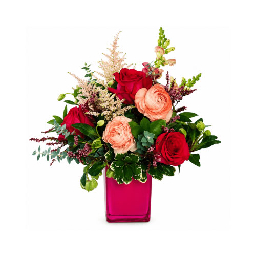 Debra's Wild Heart floral arrangement