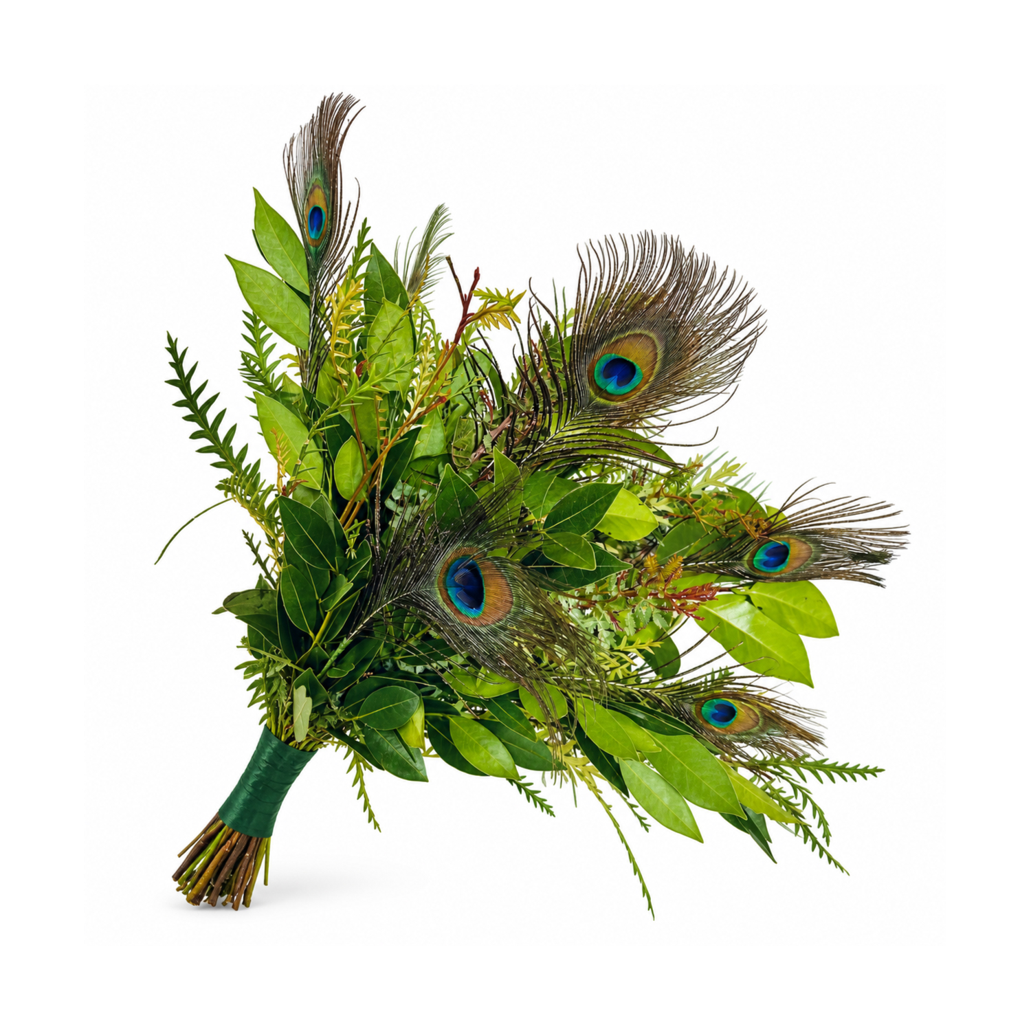 Peacock Garden Bouquet floral arrangement