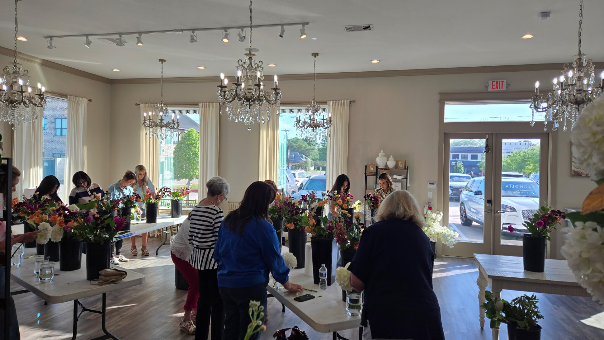 Wildflower Grace hands-on floral design class
