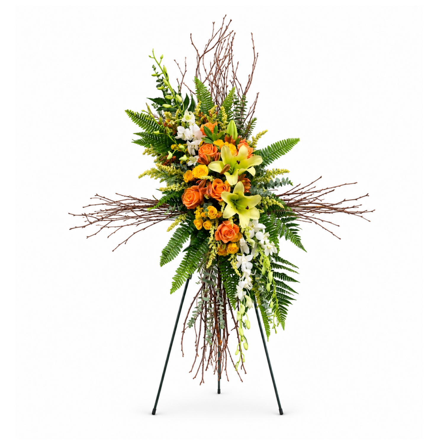 Cross of Hope floral arrangement