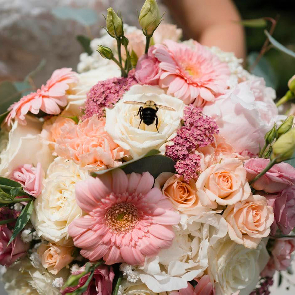 Wildflower Grace cake flowers and dessert table florals