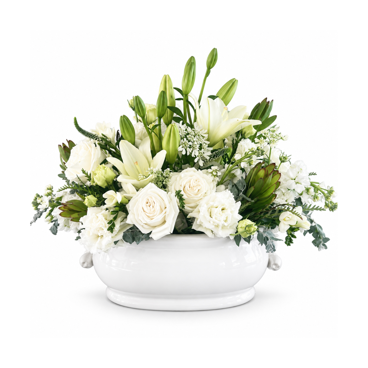 Peaceful Remembrance floral arrangement