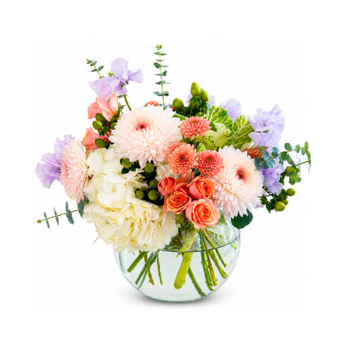 Sweetly Rooted floral arrangement