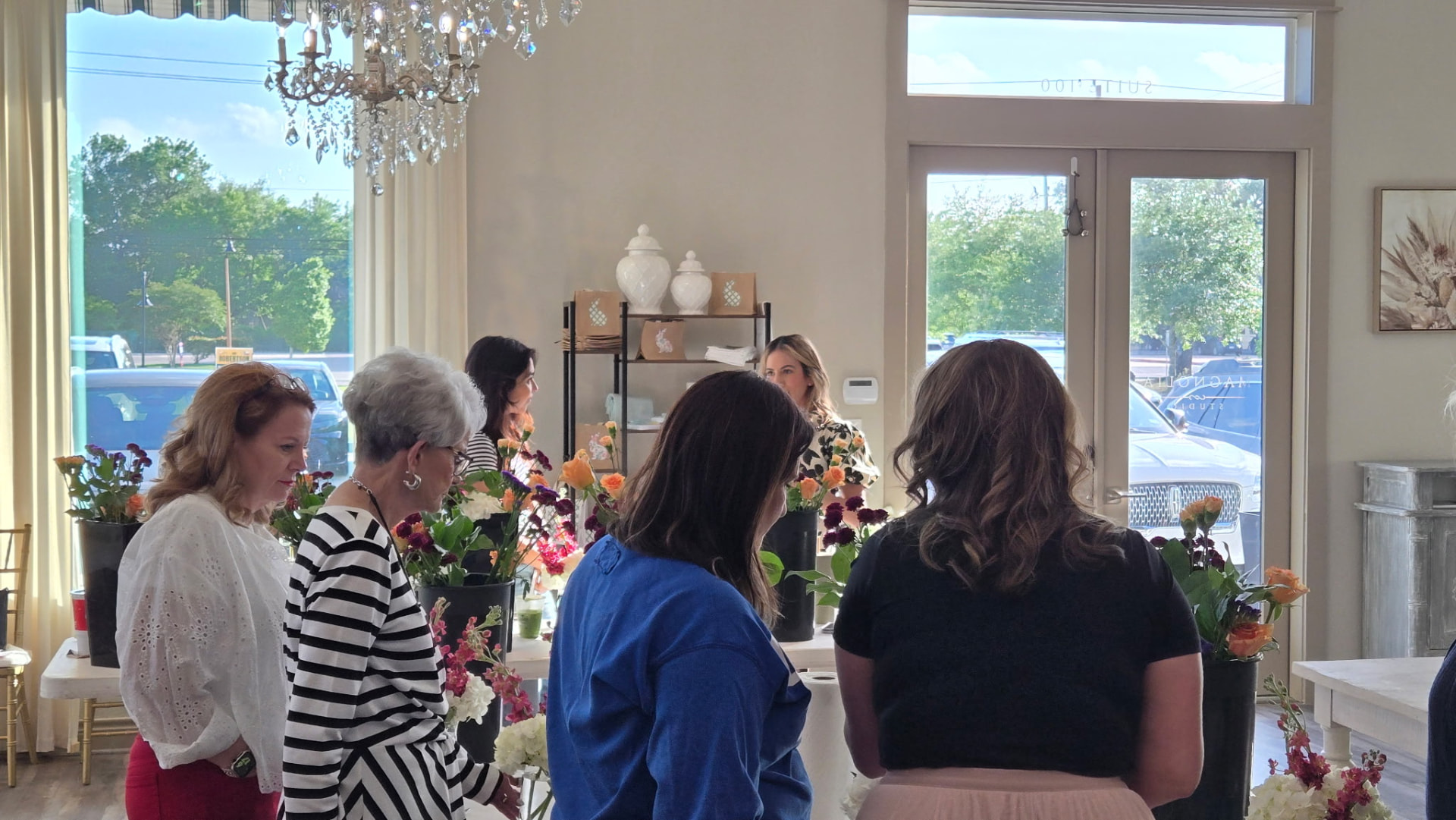 Wildflower Grace holiday wreath class materials