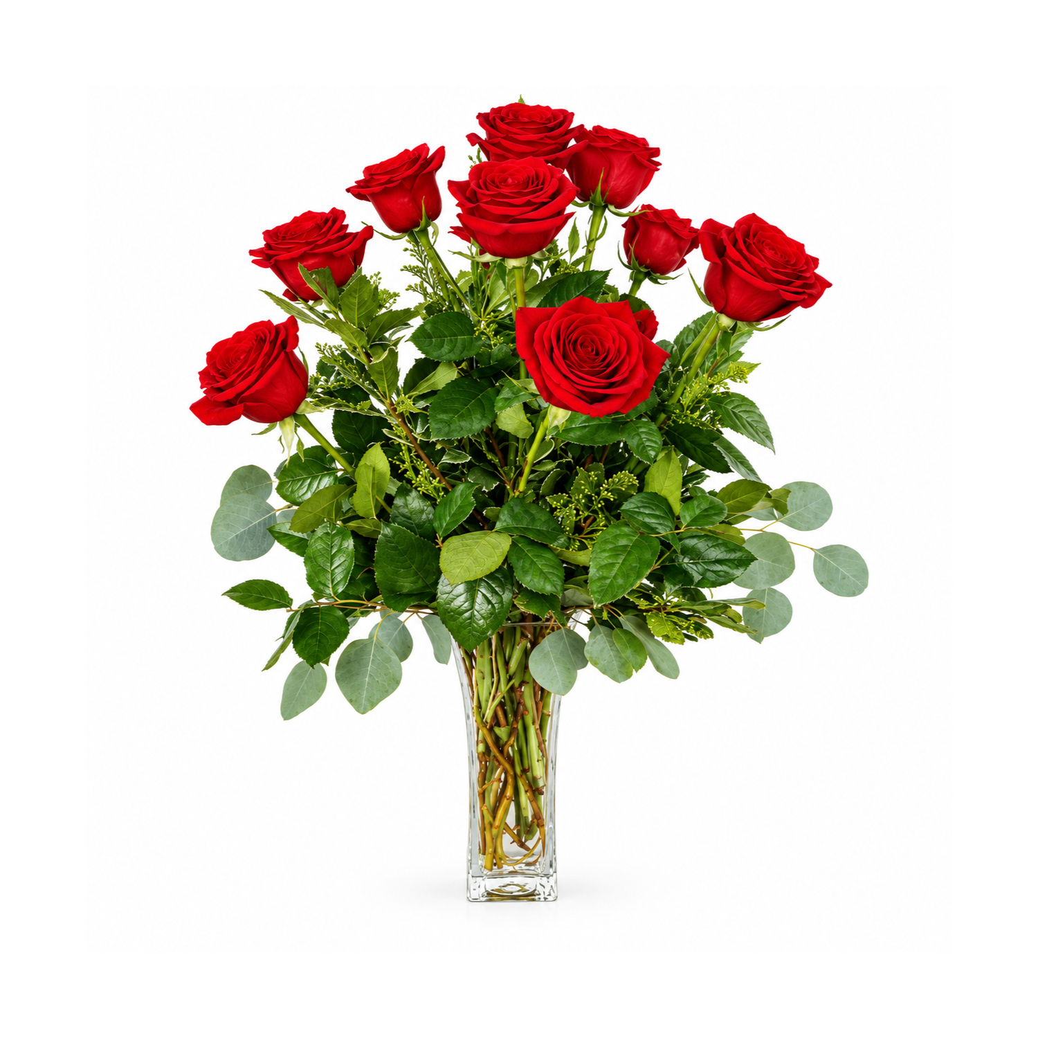 The Classic Rose floral arrangement