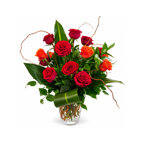 Island Heat floral arrangement