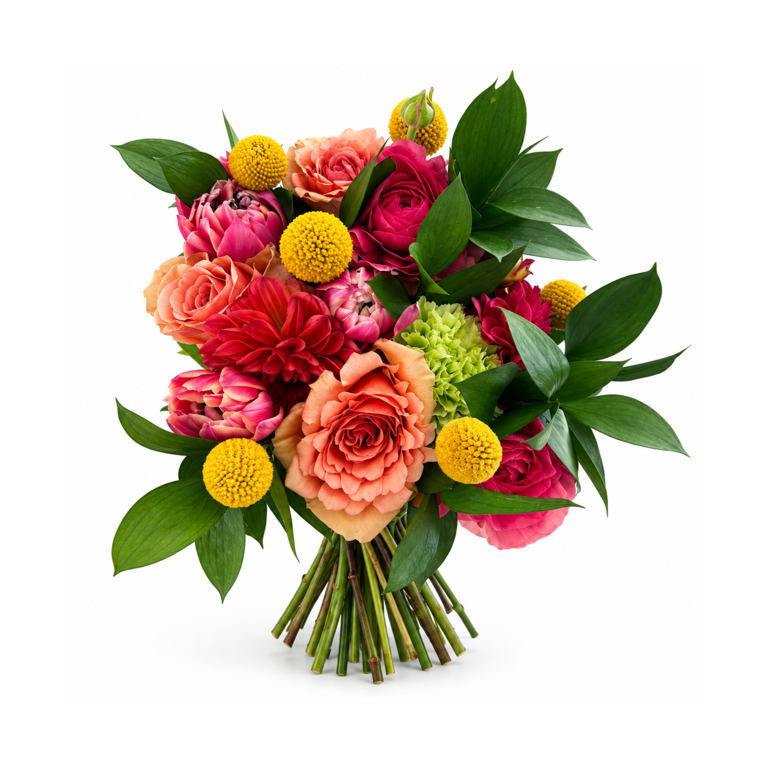 Coral Confetti Bouquet floral arrangement